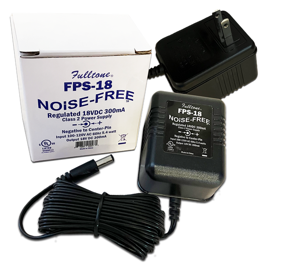 Fulltone FPS-18 18 volt DC regulated Power Supply
